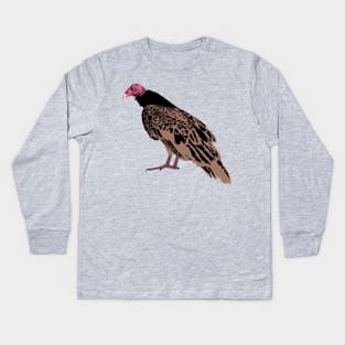 Turkey Vulture Kids Long Sleeve T-Shirt